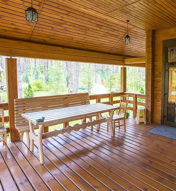 Screened Porch Restoration in Redding, CT